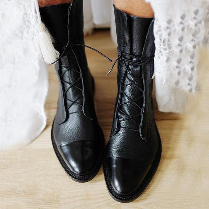 Lara - Stylish Comfort Leather Boots