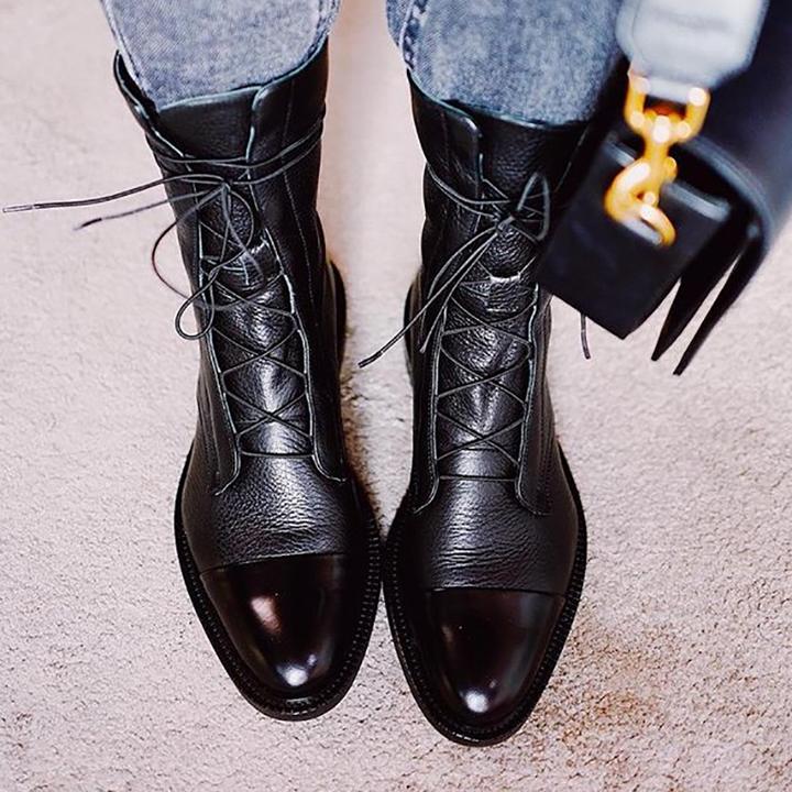 Lara - Stylish Comfort Leather Boots