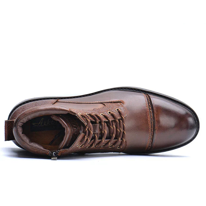 Hudson - Premium Leather Boots